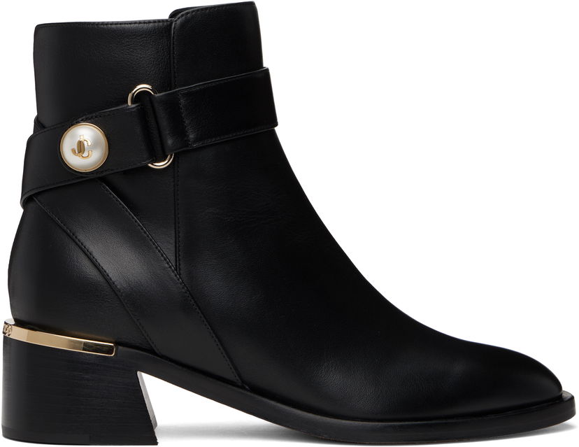 Догляд за взуттям Jimmy Choo Jimmy Choo Noor 45 Ankle Boots чорний | NOOR 45 SQM