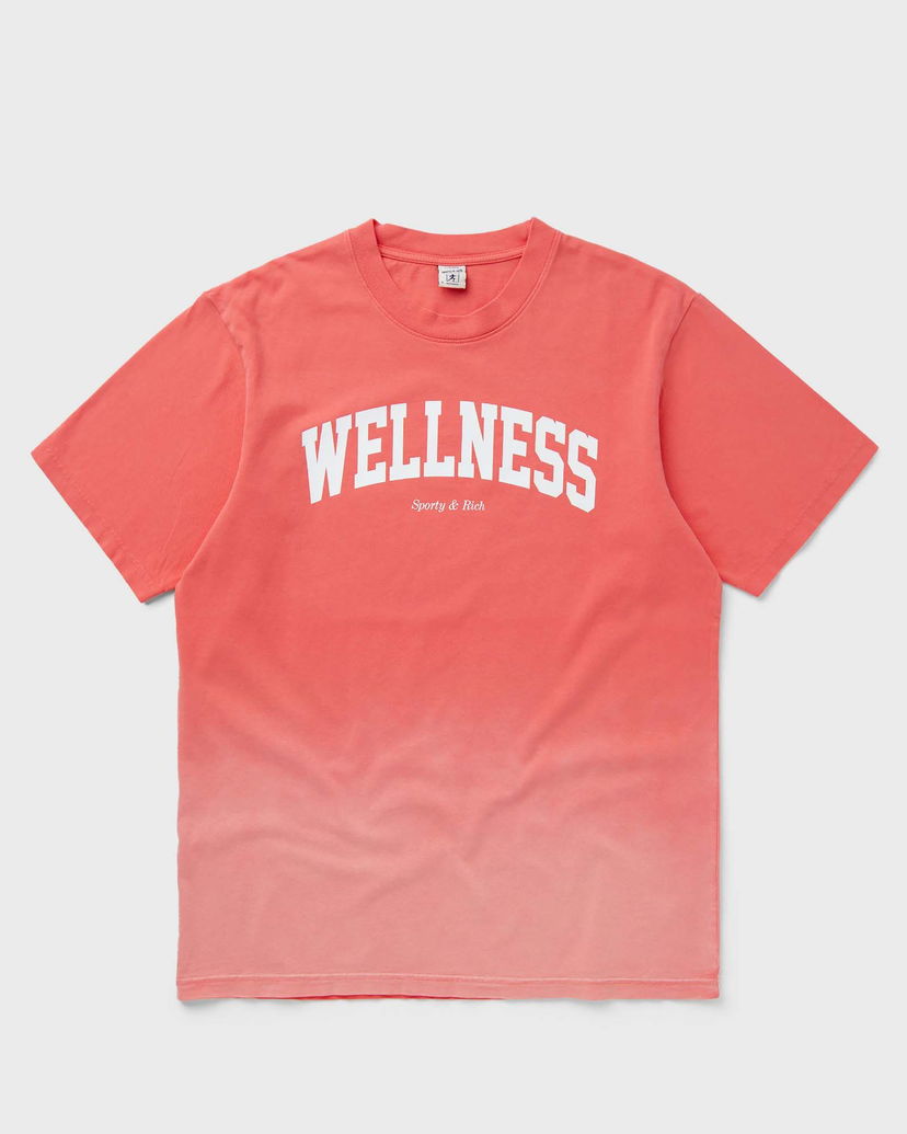 Футболка Sporty & Rich Wellness Ivy Dip Dye T-Shirt Рожевий | TO042S413WP