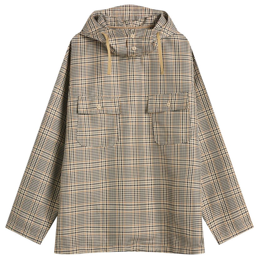 Сорочка Engineered Garments Engineered Garments Cagoule Plaid Shirt, Size Small бежевий | 25F1A010-IT006