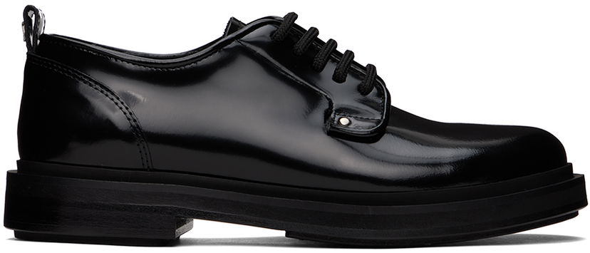 Одяг AMI AMI Paris Anatomical Toe Derbys чорний | USV021.AL0044