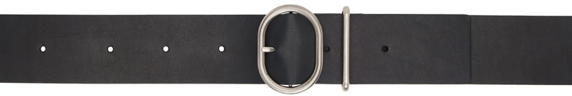Ремені Jil Sander Jil Sander Cannolo Belt чорний | J42TP0006_P6665