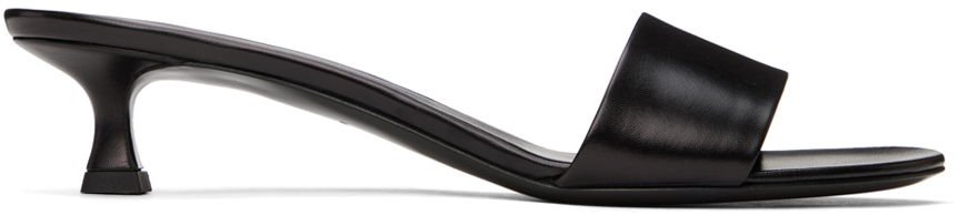 Аксесуари The Row The Row Combo Kitten Heel Sandals чорний | F1465-L34, 0