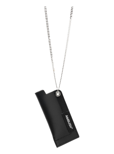 Кольє Ambush Leather Light Case Necklace чорний | BMOB123S23LEA0011072