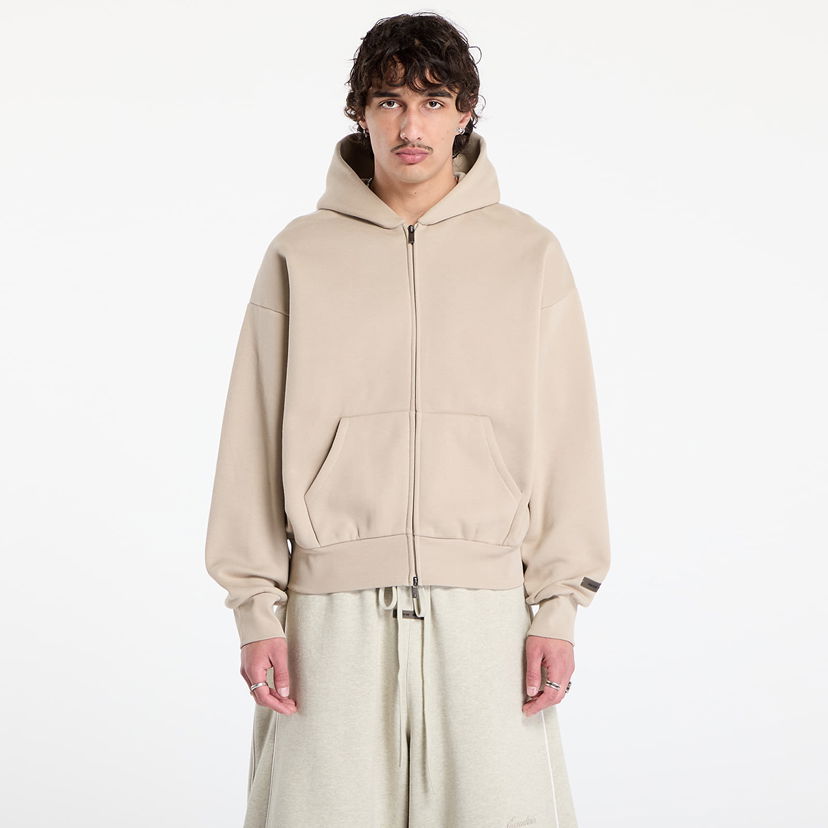 Світшоти Fear of God Fear of God Essentials Classic Full Zip Hoodie бежевий | 192SP254781F-198