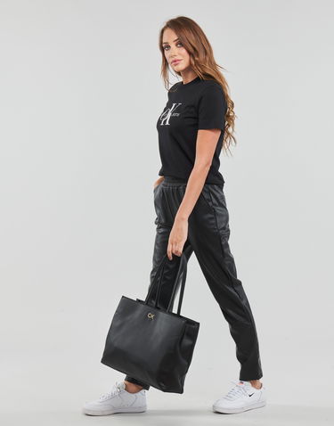 Футболка CALVIN KLEIN CORE MONOGRAM REGULAR TEE чорний | J20J219142-BEH, 2