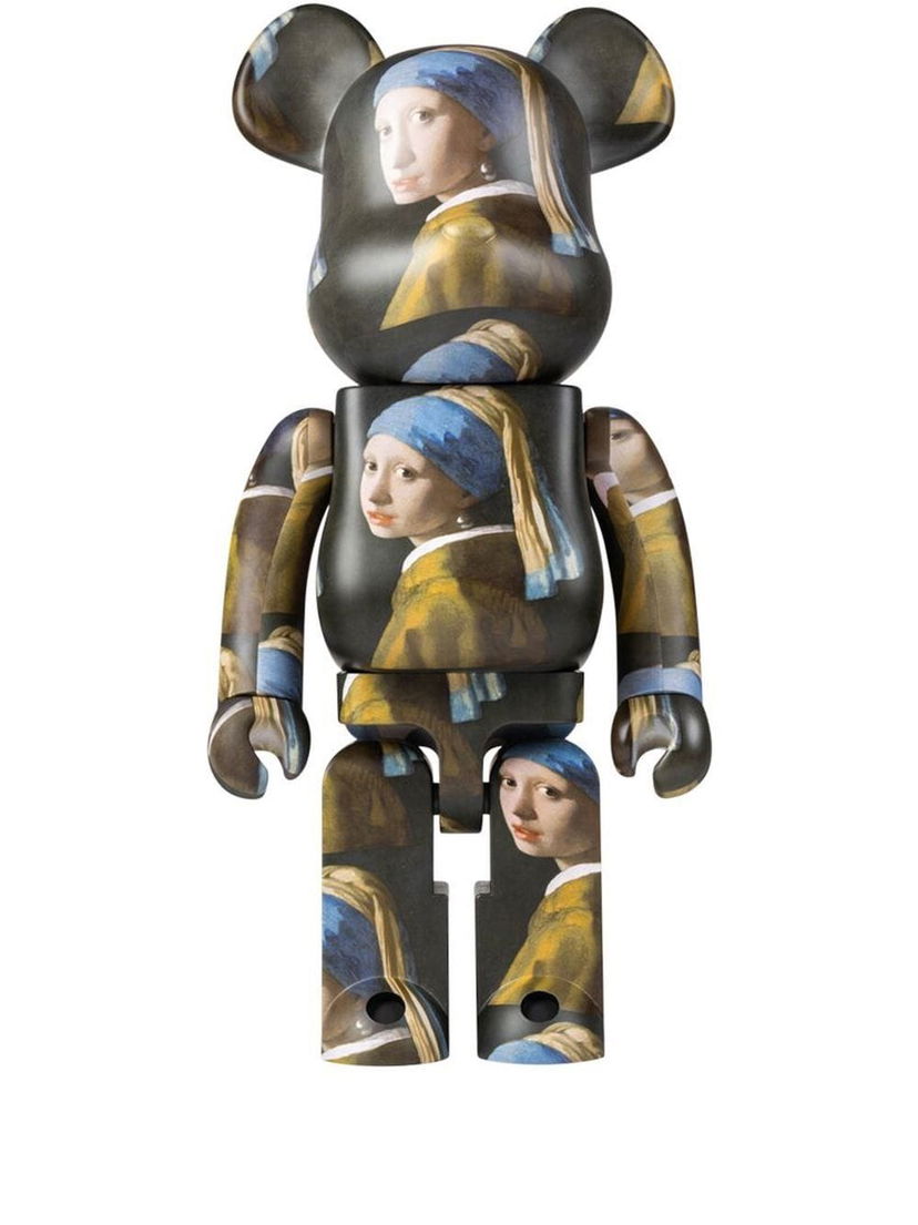 Колекційний Medicom Toy Johannes Vermeer Be@rbrick collectible "1000%" - Black чорний | MEDI006819104375