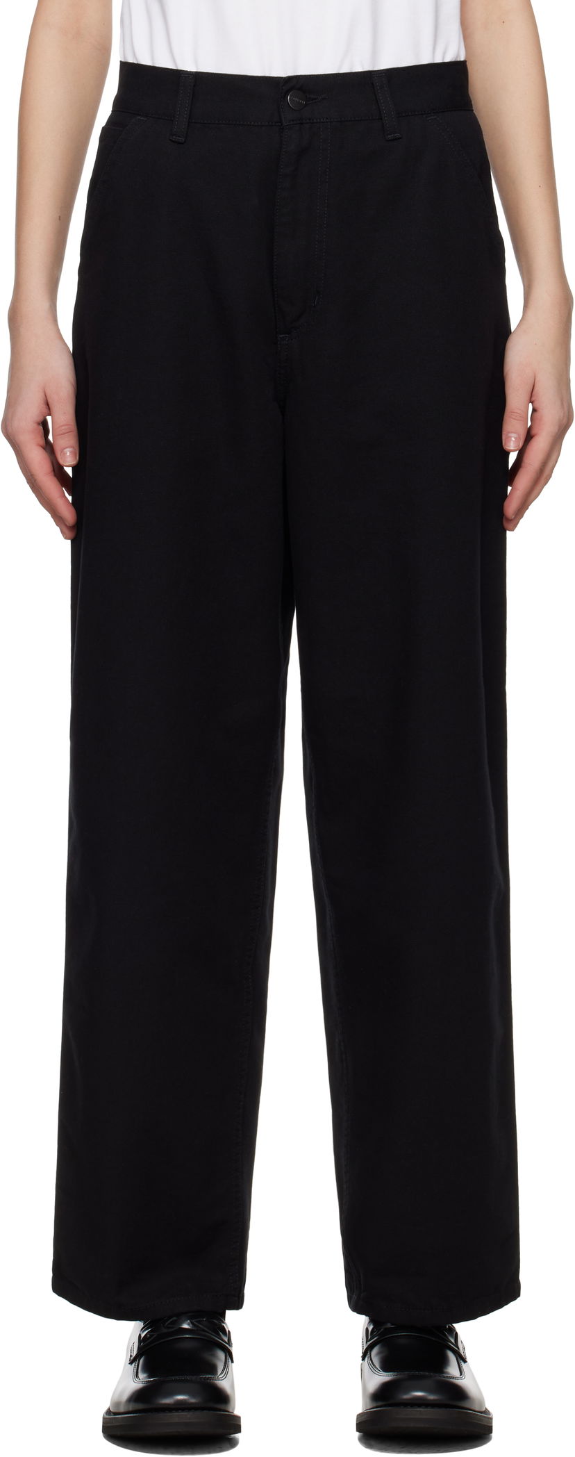Штани Carhartt WIP Carhartt WIP Brandon Single Knee Trousers чорний | I034880 8902