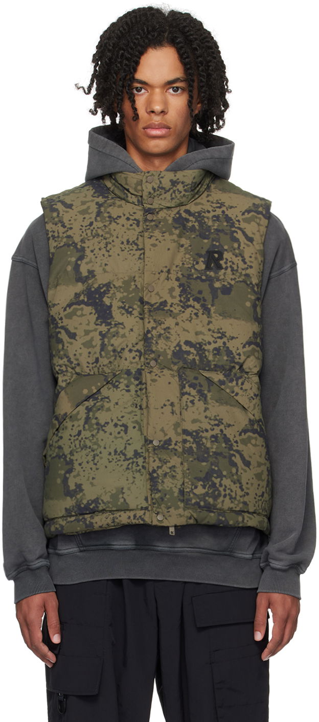 Жилет Represent Clo Camouflage Down Vest Зелений | MG1001-11