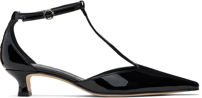 Аксесуари Aeyde Aeyde Liz T-Bar Kitten Heels чорний | A11-PU0596005001-225