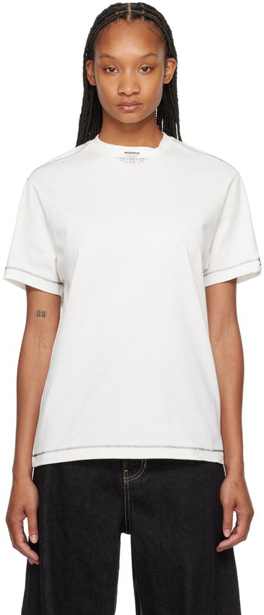 Футболка ADER ERROR Langle T-Shirt білий | BN01SSTS0103OW, 0