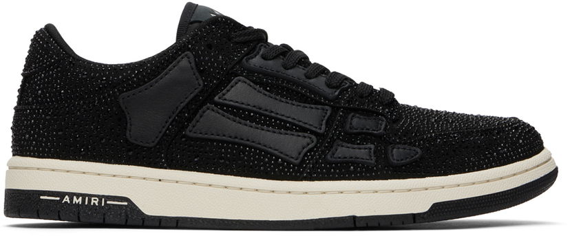 Одяг AMIRI AMIRI Crystal Skel Low Top чорний | AMFOSR1035