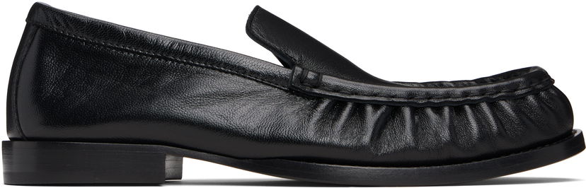 Кросівки та взуття Dries Van Noten Dries Van Noten Leather Loafers чорний | 252-011700-114
