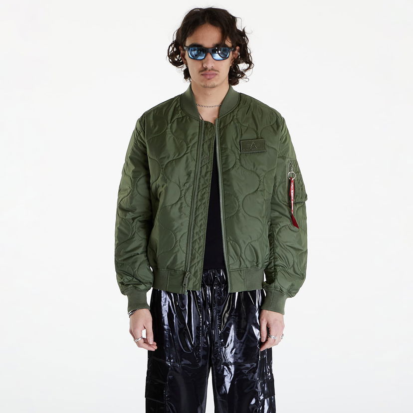 Куртка бомбер Alpha Industries MA-1 ALS Sage Green Зелений | 136135 01