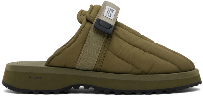 Одяг SUICOKE Suicoke ZAVO-PUFFab Slippers Зелений | OG-072PUFF-TRab