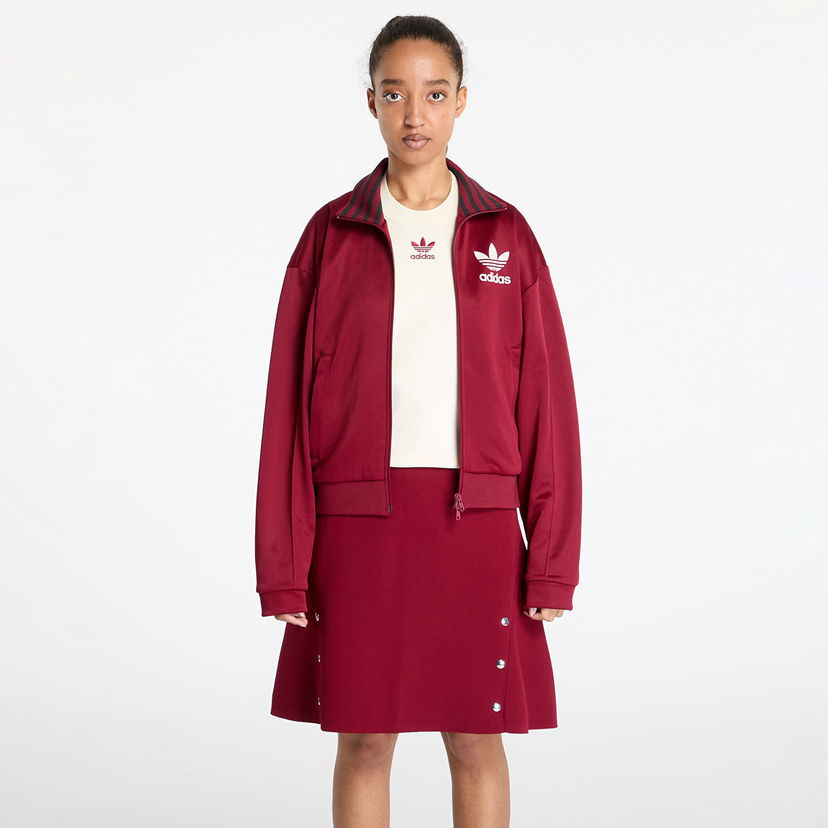 Світшоти adidas Originals Wales Bonner x Track Top Core Burgundy Червоний | JJ2933