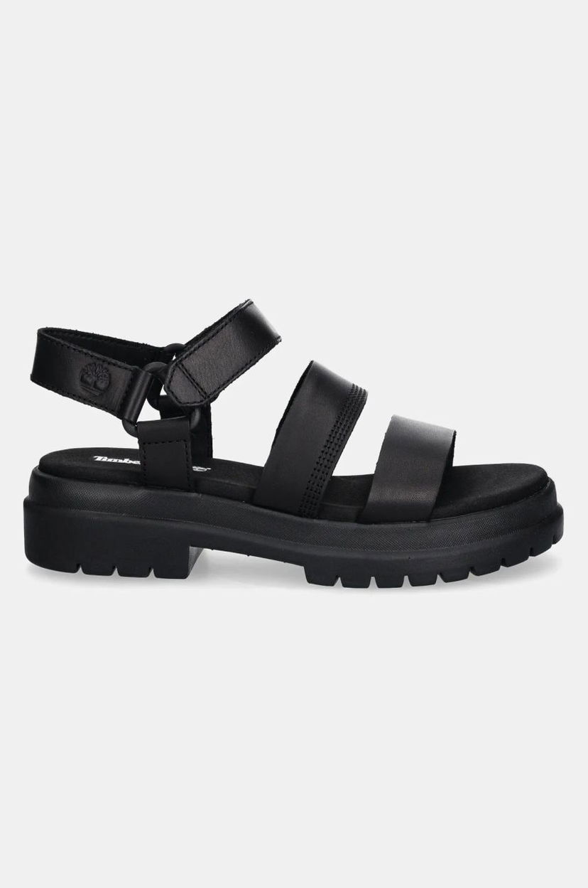 Кросівки та взуття Timberland London Vibe 3 Leather Sandals чорний | A29MV