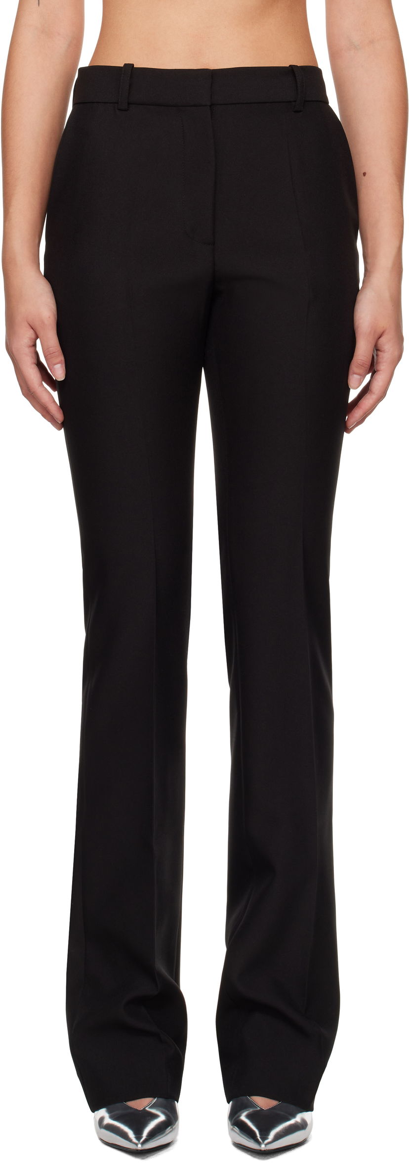 Штани Coperni Straight Tailored Trousers чорний | COPP76F3004