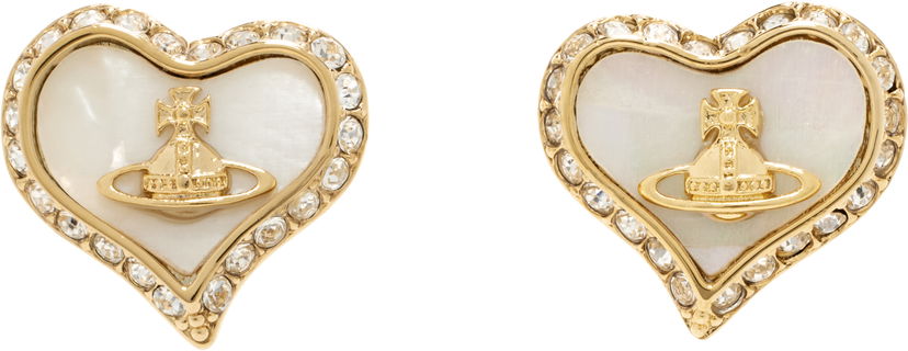Сережки Vivienne Westwood Vivienne Westwood Petra Heart Earrings Металік | 62010074-02R782-