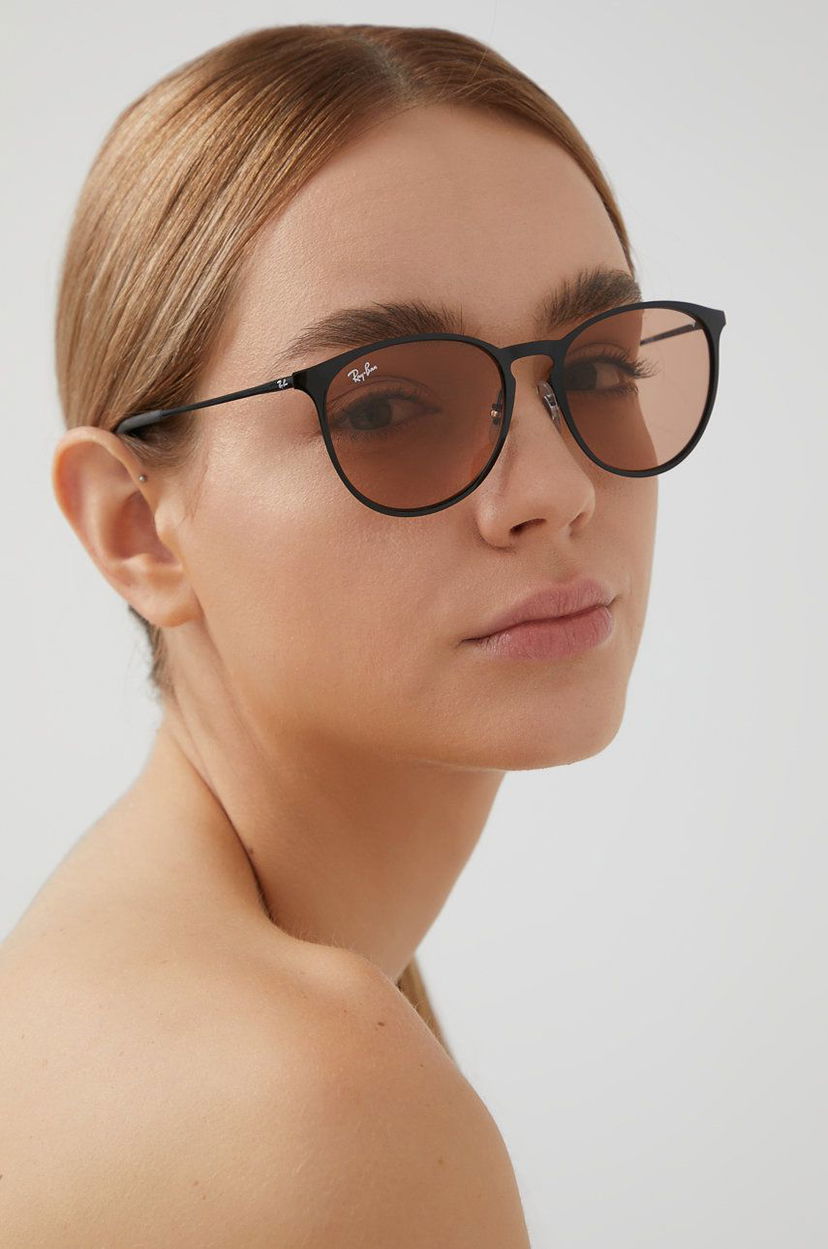 Сонцезахисні окуляри Ray-Ban ERIKA METAL Sunglasses чорний | 0RB3539