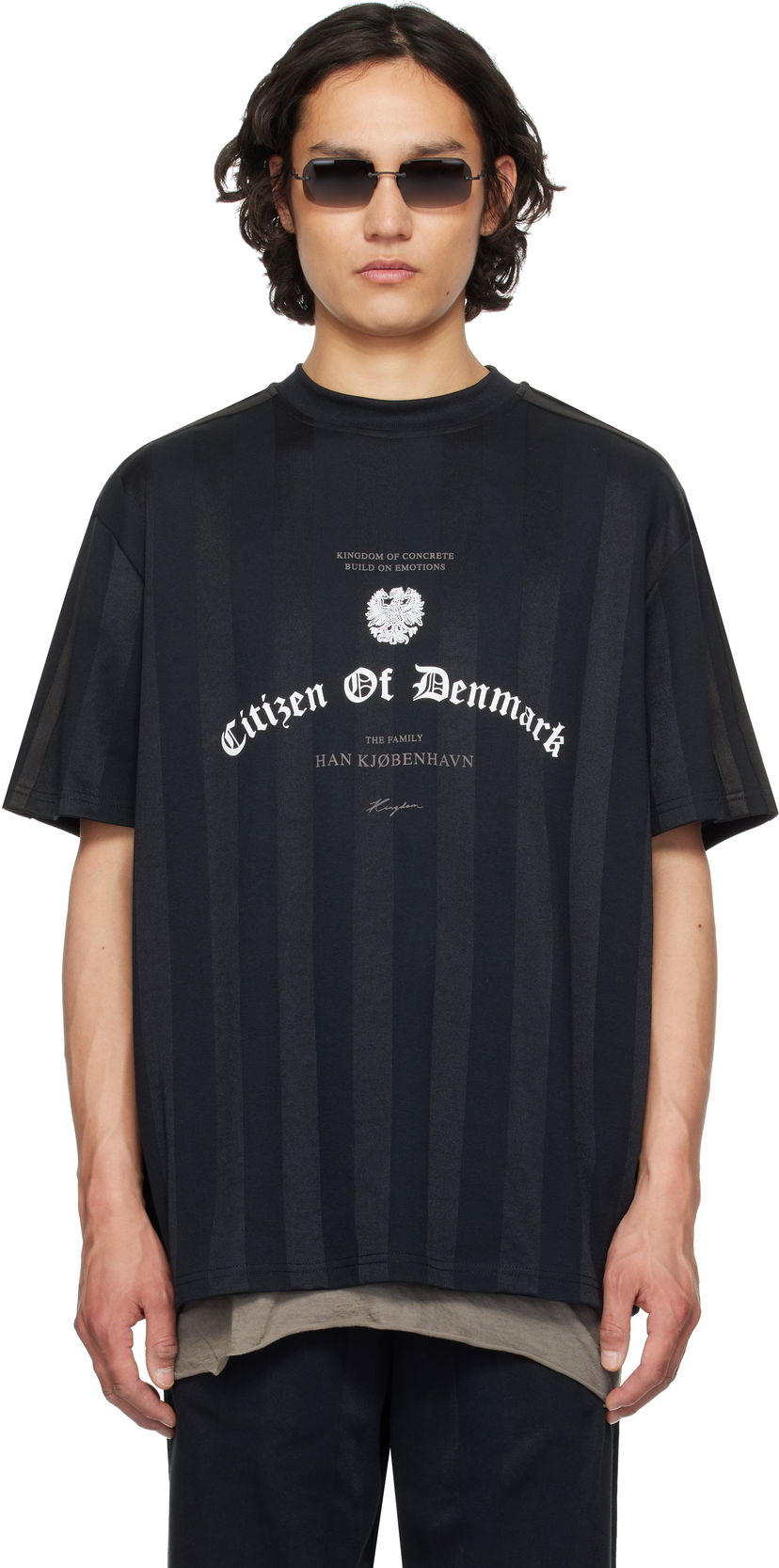 Футболка Han Kjøbenhavn Han Kjobenhavn Football Jersey T-Shirt чорний | M-134472