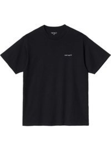 Футболка Carhartt WIP Script Embroidery чорний | I030435.0D2XX