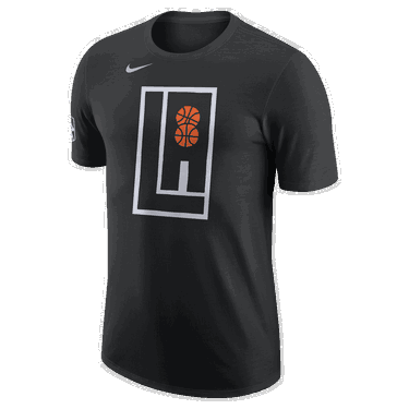 Футболка Nike NBA La Clippers City Edition чорний | FN1161-010, 0