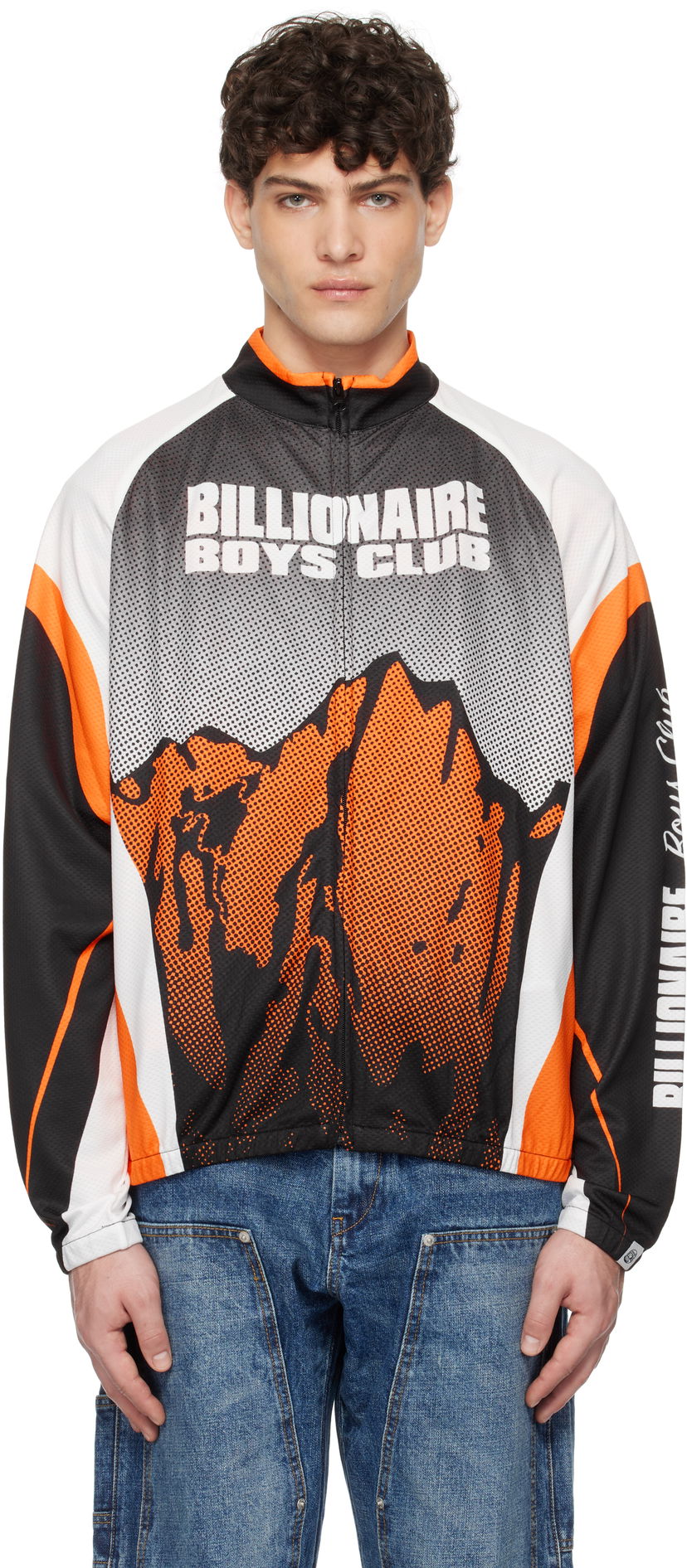 Вітровка BILLIONAIRE BOYS CLUB Billionaire Boys Club Mountain Cycling Jacket Помаранчевий | B24458
