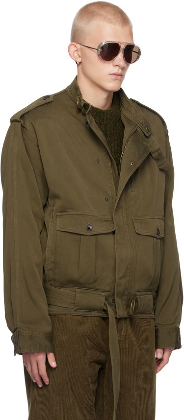 Куртка ISABEL MARANT Isabel Marant Tomei Military Style Jacket Зелений | VE0414HA-B4C03H, 1