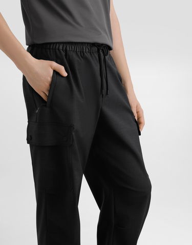 Штани карго Dolce & Gabbana Dolce & Gabbana Wool Canvas Cargo Trousers чорний | GP14PTFURK8N0542, 2