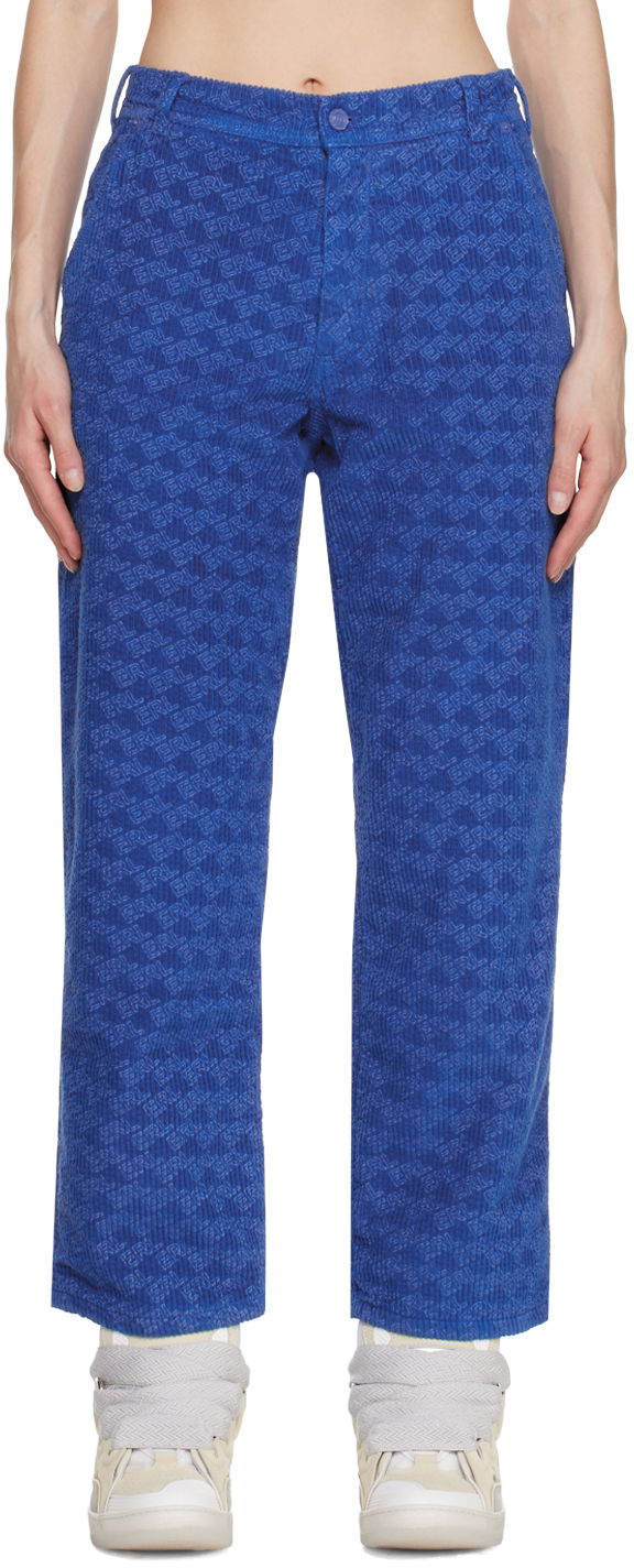 Штани ERL Padded Trousers Синій | ERL05P001