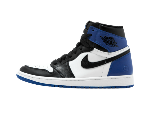 Кросівки та взуття Jordan Fragment Design x Air Jordan 1 Retro High OG Синій | 716371-040
