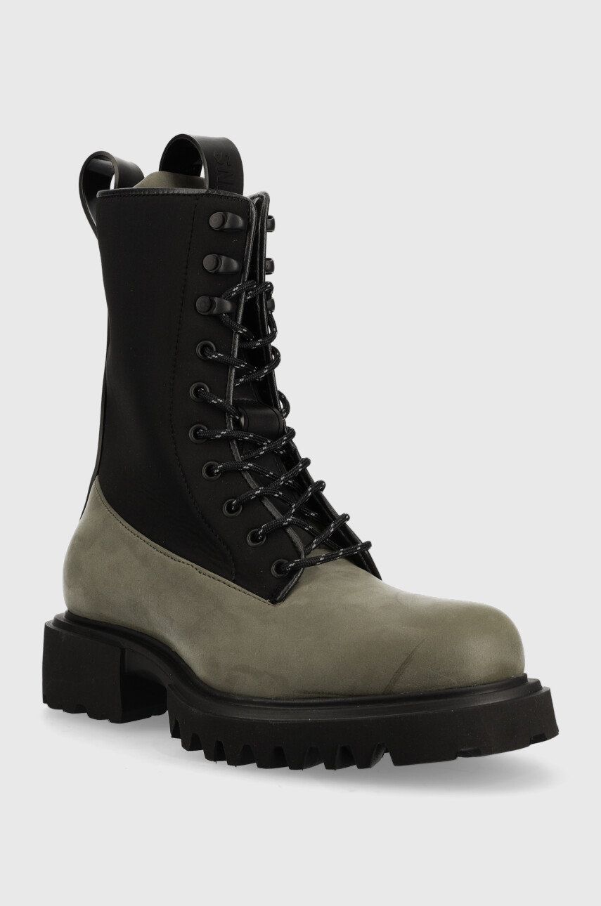 Кросівки та взуття Rains Show Combat Boot Neopren Boots чорний | 22610.65, 1