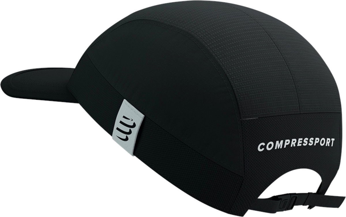 Кепка Compressport Compressport 5 Panel Light Cap чорний | xhwu7369038, 1