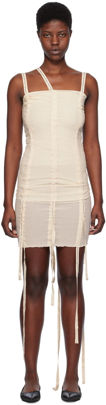 плаття Baserange Strap Tank Top Dress бежевий | TOHS-RB-SP24