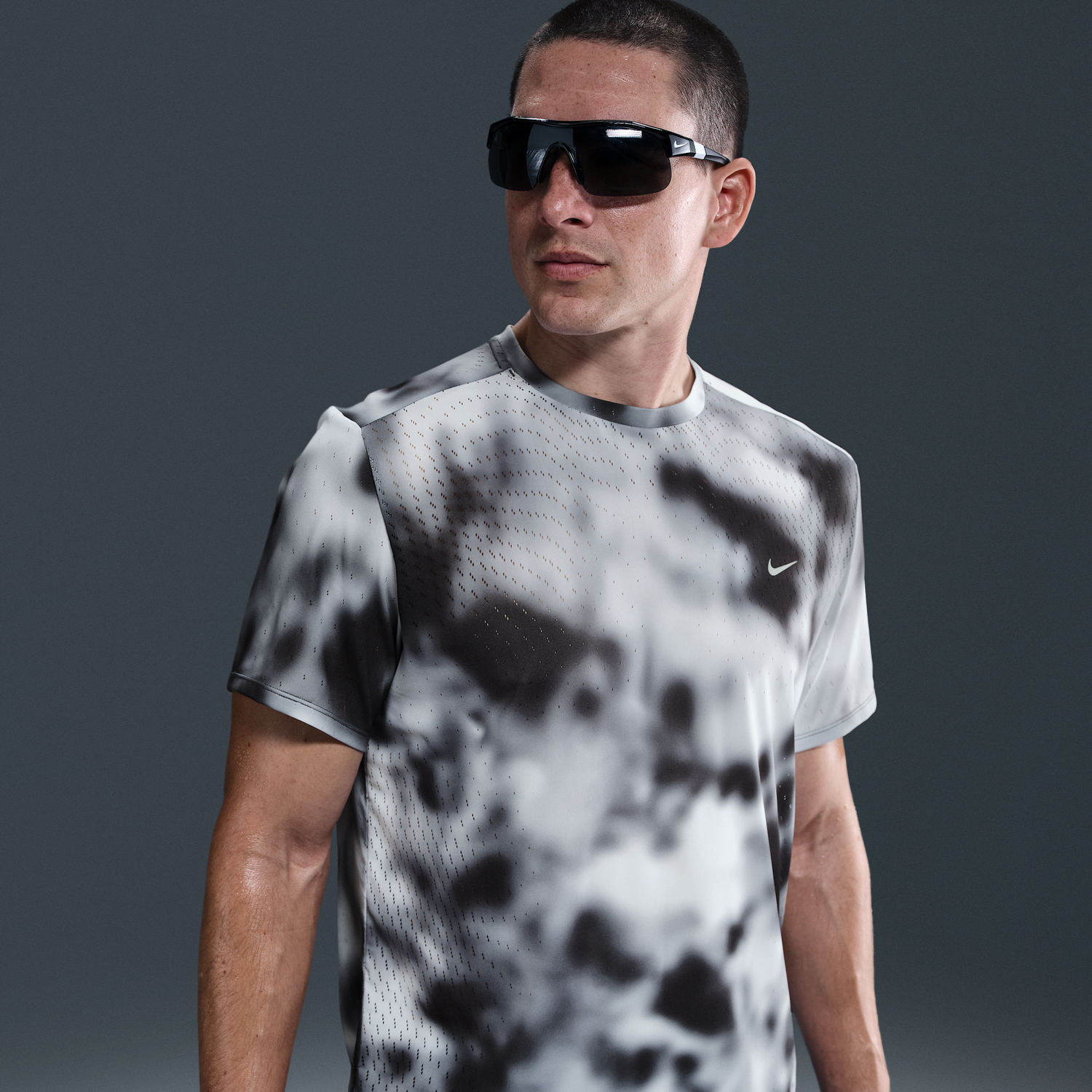 Футболка Nike Dri-FIT ADV Running Division Breathe Short-Sleeve Running Top Сірий | HJ4148-010, 0