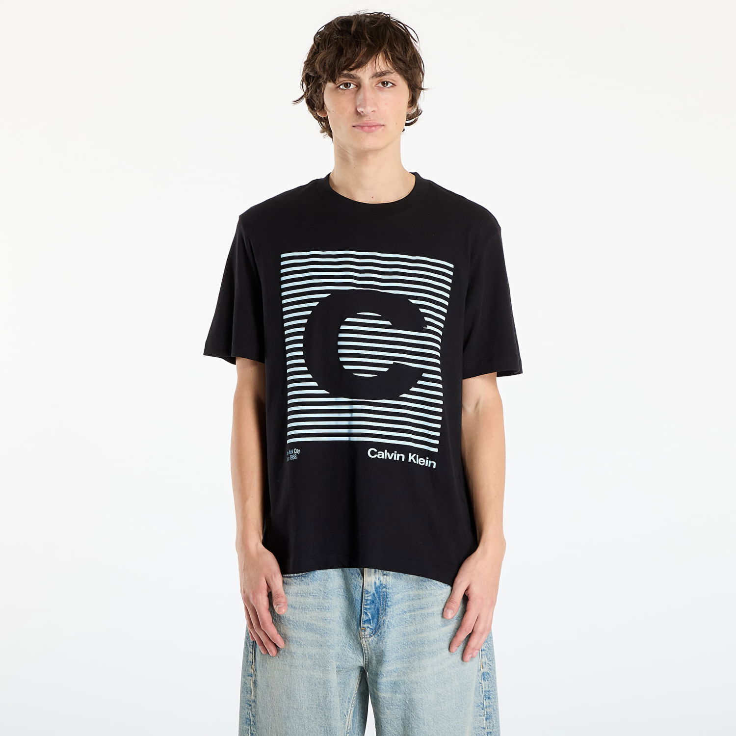Футболка CALVIN KLEIN Speaker Graphic Tee Jeans Ss 20S чорний | LV04RD811G UB1, 0