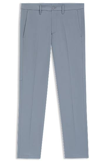 Штани BOSS Regular Fit Water-Repellent Stretch Trousers Синій | 50534305