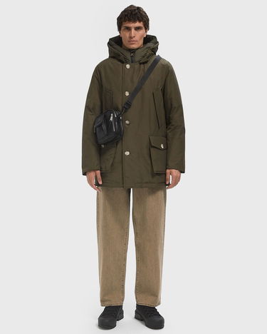 Парка WOOLRICH Arctic Parka with Button Closure and Attached Hood Зелений | CFWOOU0483MRUT0001-DAG, 2