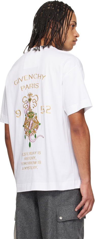 Футболка Givenchy Givenchy Regular Fit Tee білий | BM71MGGYPW100, 2