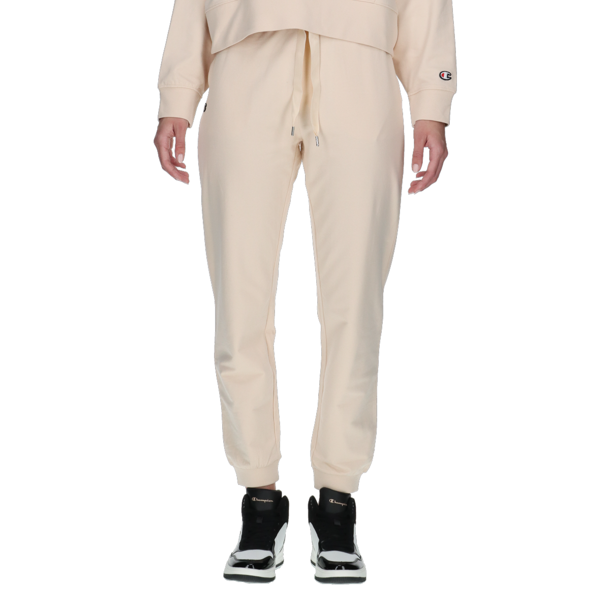 Спортивні штани Champion Simple Drawstring Cuffed Joggers бежевий | 117611-MS018, 0