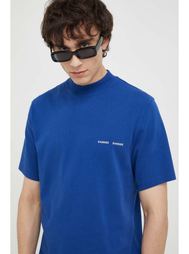 Футболка Samsoe Samsoe Norsbro T-shirt темно-синій | M20300010