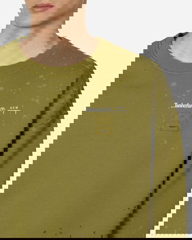 Світшоти Timberland A-COLD-WALL* Future73 Crewneck Sweatshirt Avocado Зелений | TB0A6PGWDY41 TBDY4, 5