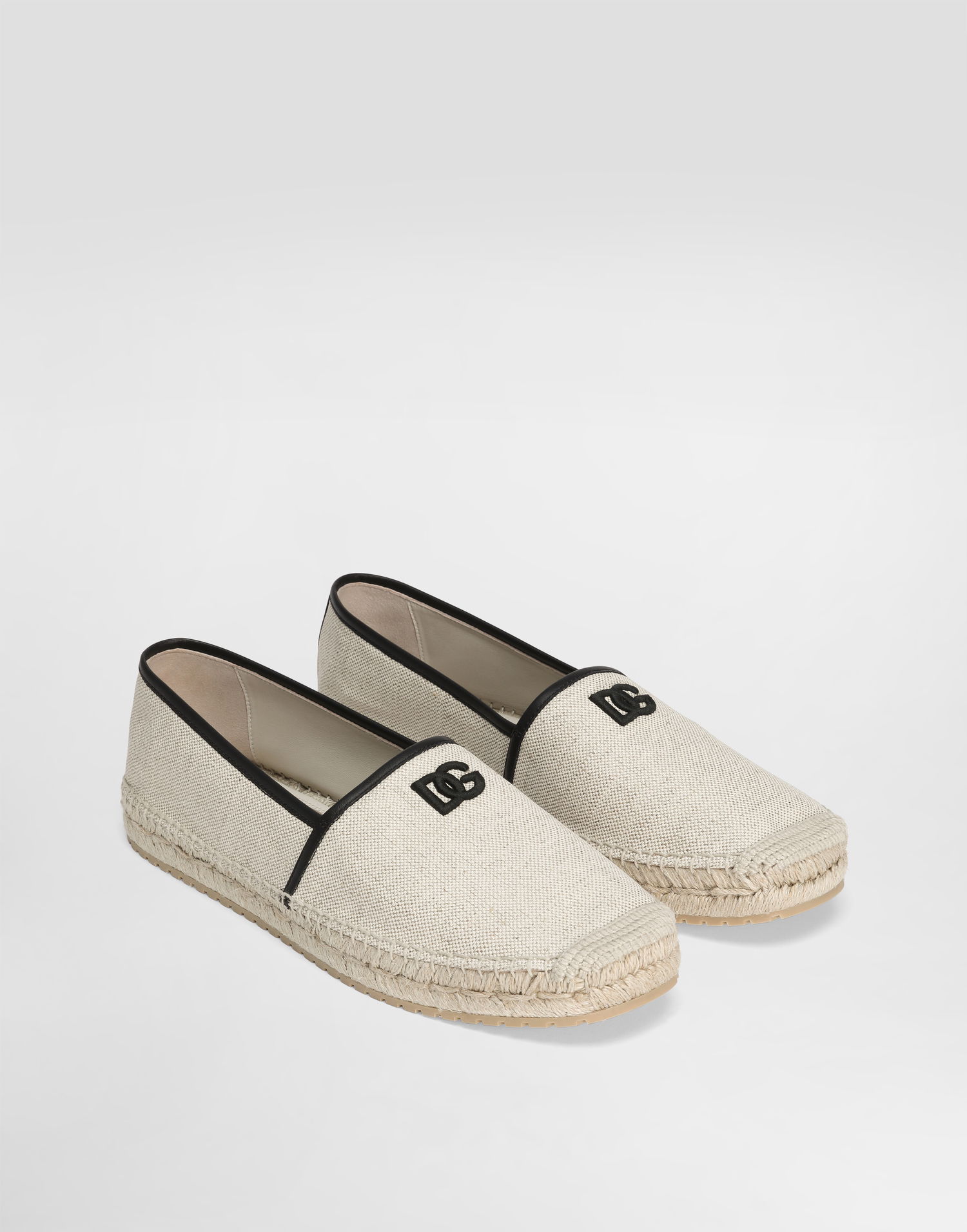 Аксесуари Dolce & Gabbana Dolce & Gabbana Salt&pepper And Nappa Espadrilles бежевий | A50730A9Q938S469, 1