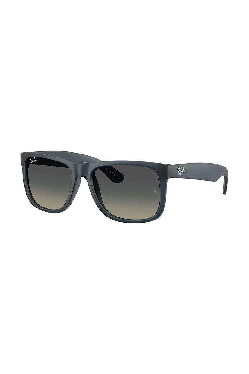 Сонцезахисні окуляри Ray-Ban JUSTIN Gradient Rectangular Frame Sunglasses Сірий | 0RB4165