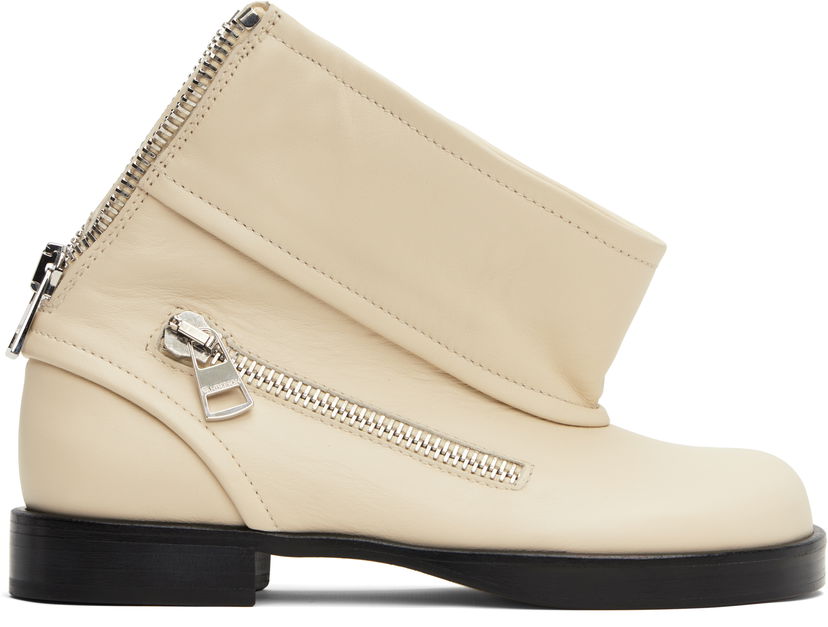 Кросівки та взуття JW Anderson JW Anderson Biker Boots бежевий | BT0101-LA0268