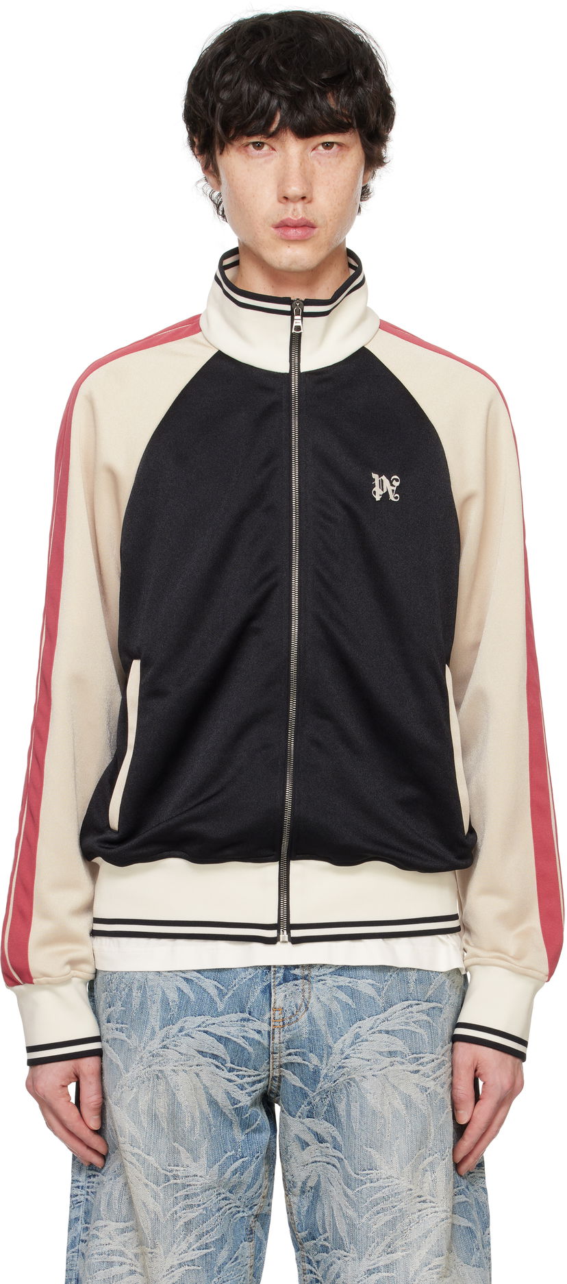 Спортивний костюм Palm Angels Monogram Track Jacket Червоний | PMBD079F24FAB0011061