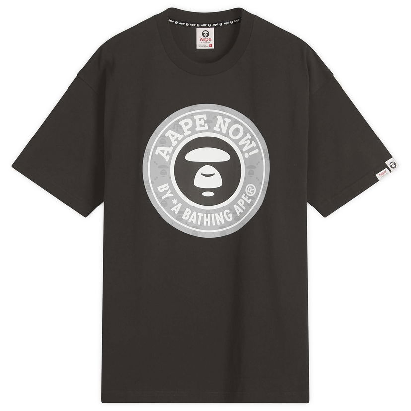 Футболка AAPE by A Bathing Ape AAPE Stamp T-Shirt, Size Large чорний | AAPTEM1638XX-BLK
