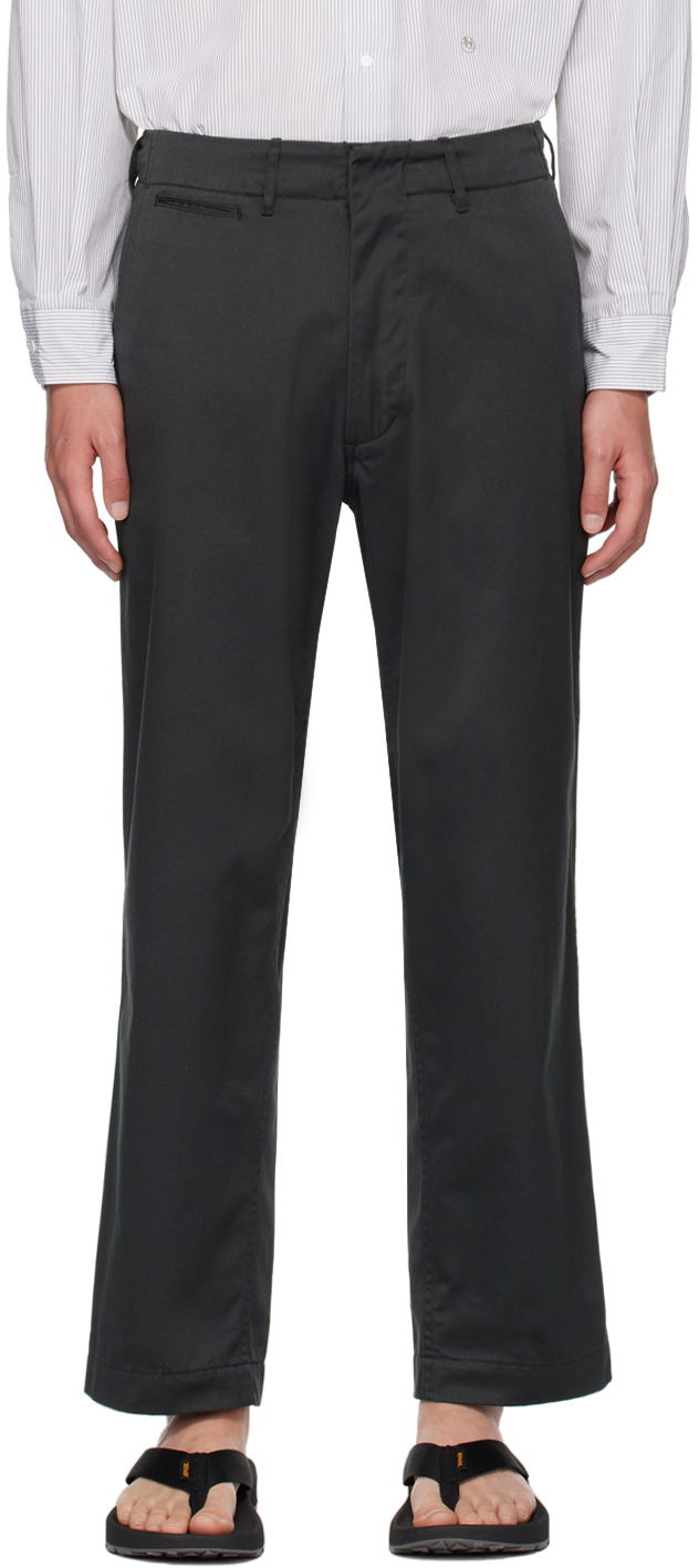 Штани NANAMICA Wide Trousers чорний | SUCS401U