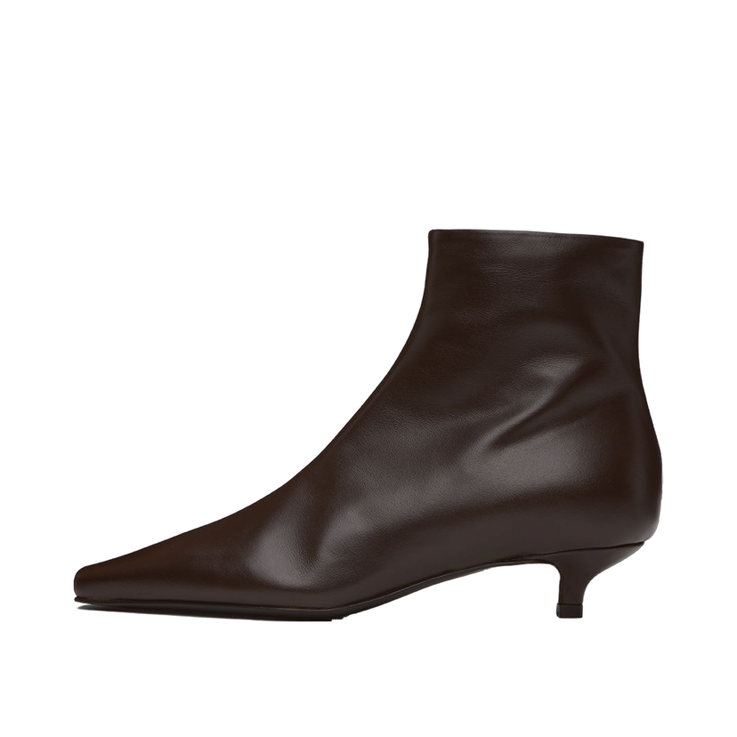 Кросівки та взуття TOTEME Slim Ankle Boots Коричневий | 244-WAS931-LE0002