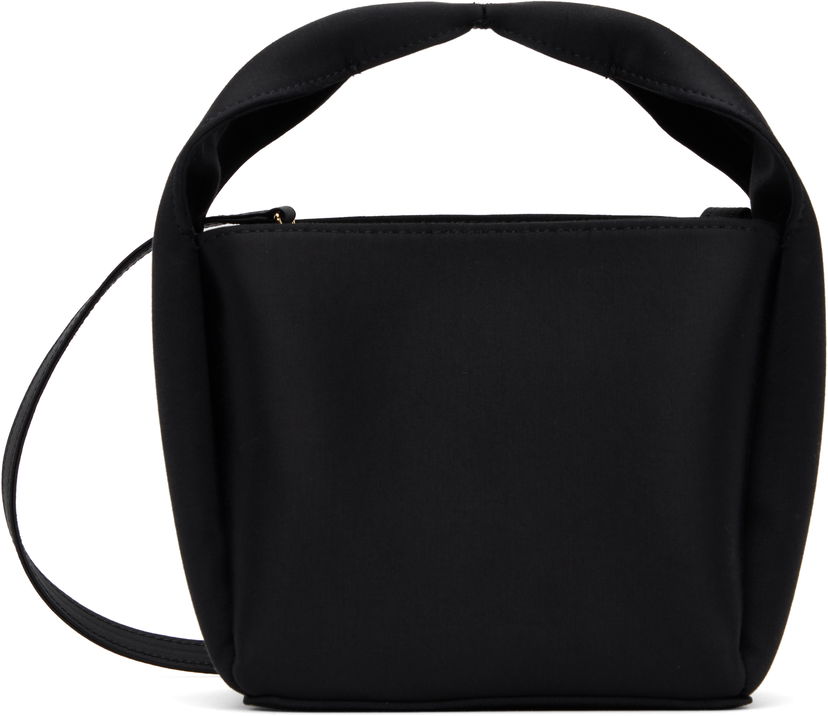 Сумочка TOTEME TOTEME Petite Satin Bucket Bag чорний | 252-WAL0077-FB0391